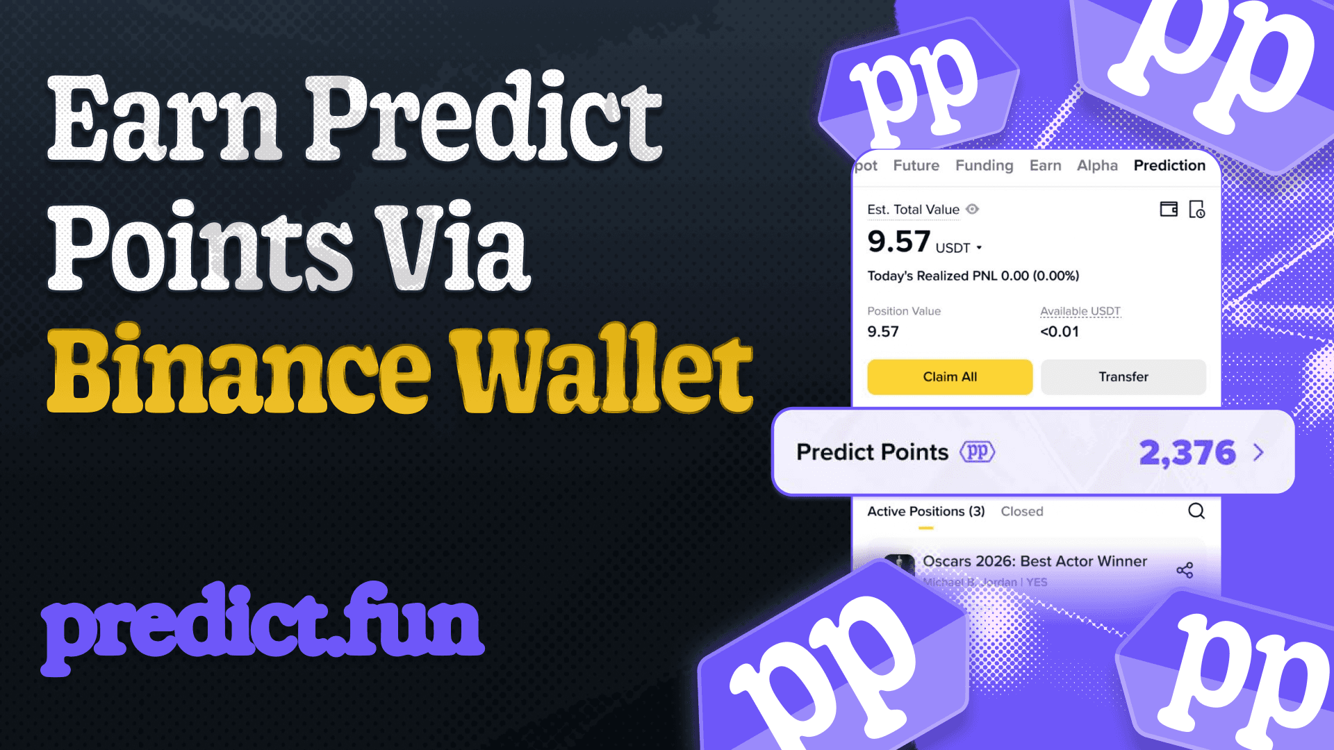 Earn Predict Points Directly Via the Binance and Binance Wallet Apps
